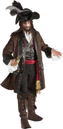Pirata do caribe luxo masculino com bota e barba. 60.00 o aluguel. -  Fusion Aluguel de Fantasias e festas. Venda de acessórios