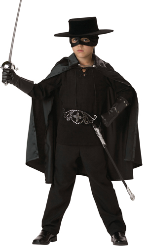 Fantasia Do Zorro Infantil Masculina Cosplay - Vendaval - Fantasias para  Crianças - Magazine Luiza